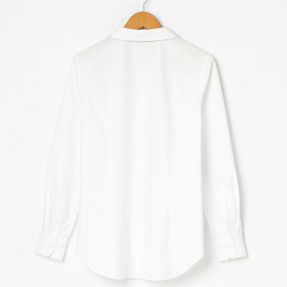 DKNY White Button Up Cotton Shirt – Untucked – Size M - Picture 2 of 7